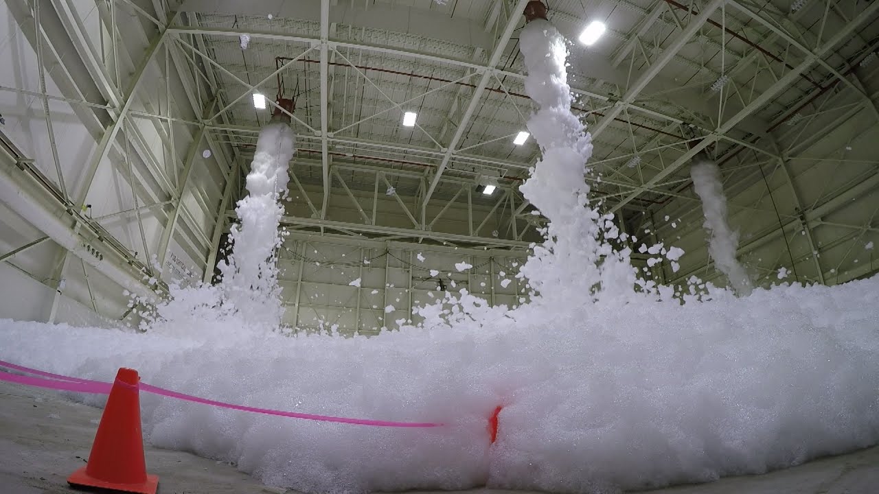 Foam fire suppression systems